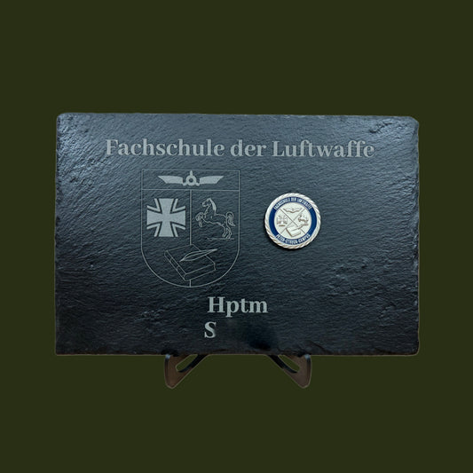 Schieferplatte - personalisiert graviert